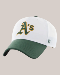 Cappello Con Visiera Oakland Athletics Ribstop Bianco BRTTS18BBP 47 Brand