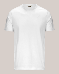 T-Shirt in Jersey Slim Fit Odom Bianco K7125UW 001 K-Way