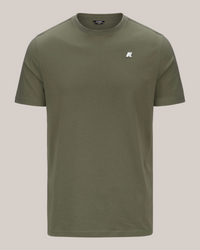 T-Shirt in Jersey Slim Fit Odom Green Lichen K7125UW V15 K-Way