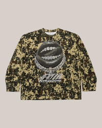 Art Supermoney T-Shirt Manica Lunga Military Longsleeve Pixel Military