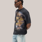 T-Shirt Chrome Flight Stained Black MLM100761-04 Represent