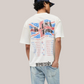 T-Shirt Dream On Tour Washed Ecru MLM100593-30 Represent