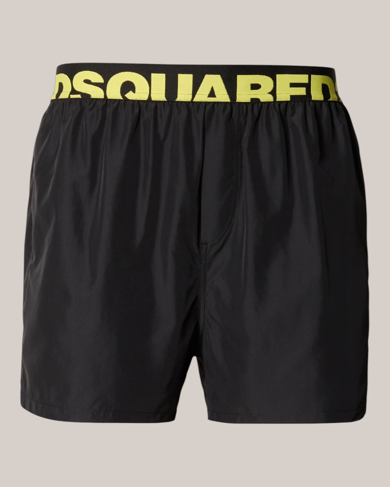 Costume Da Bagno Nero/Giallo D7B626560-014 Dsquared2