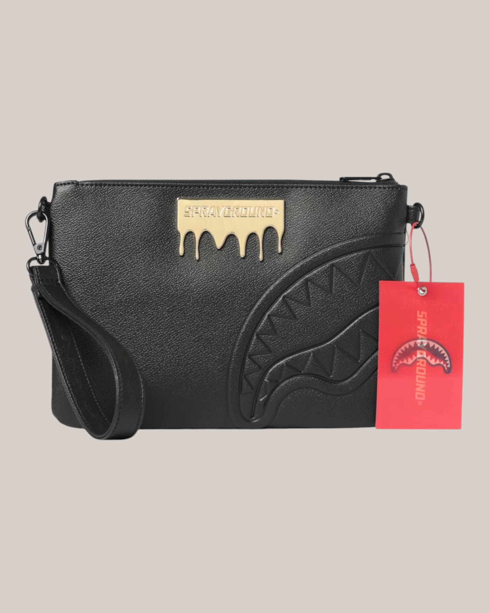 Pochette Gold Brick Logo Nero 910B9044NSZ Spraygroung