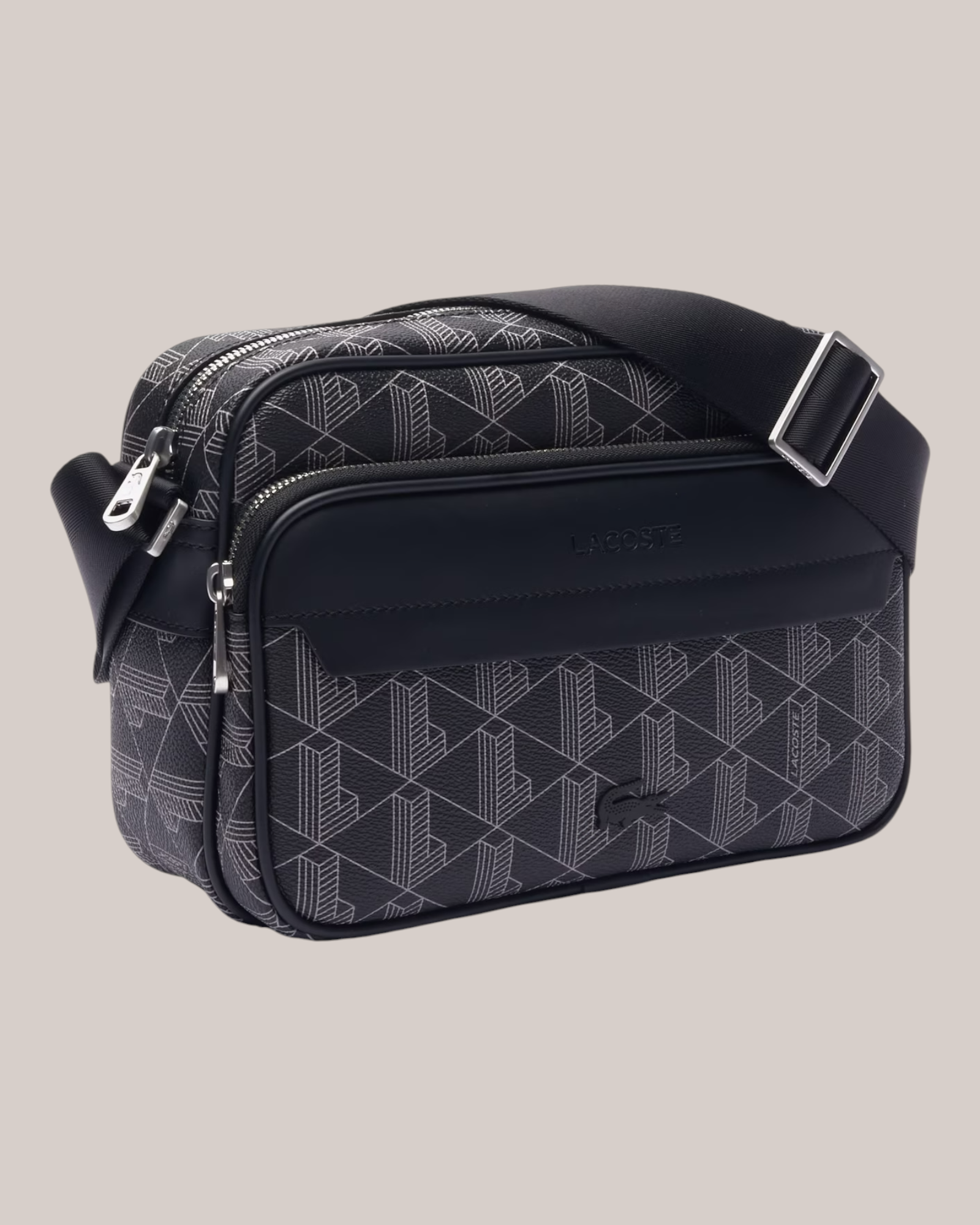 Borsa A Spalla The Blend Monogram Noir NH4578LX Lacoste