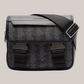 Borsa A Tracolla Con Patta e Clip The Blend Monogram Noir NH3787LX Lacoste