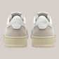 Sneakers In Pelle Medalist Low AULM-LS33 Bianca e Suede Beige Autry