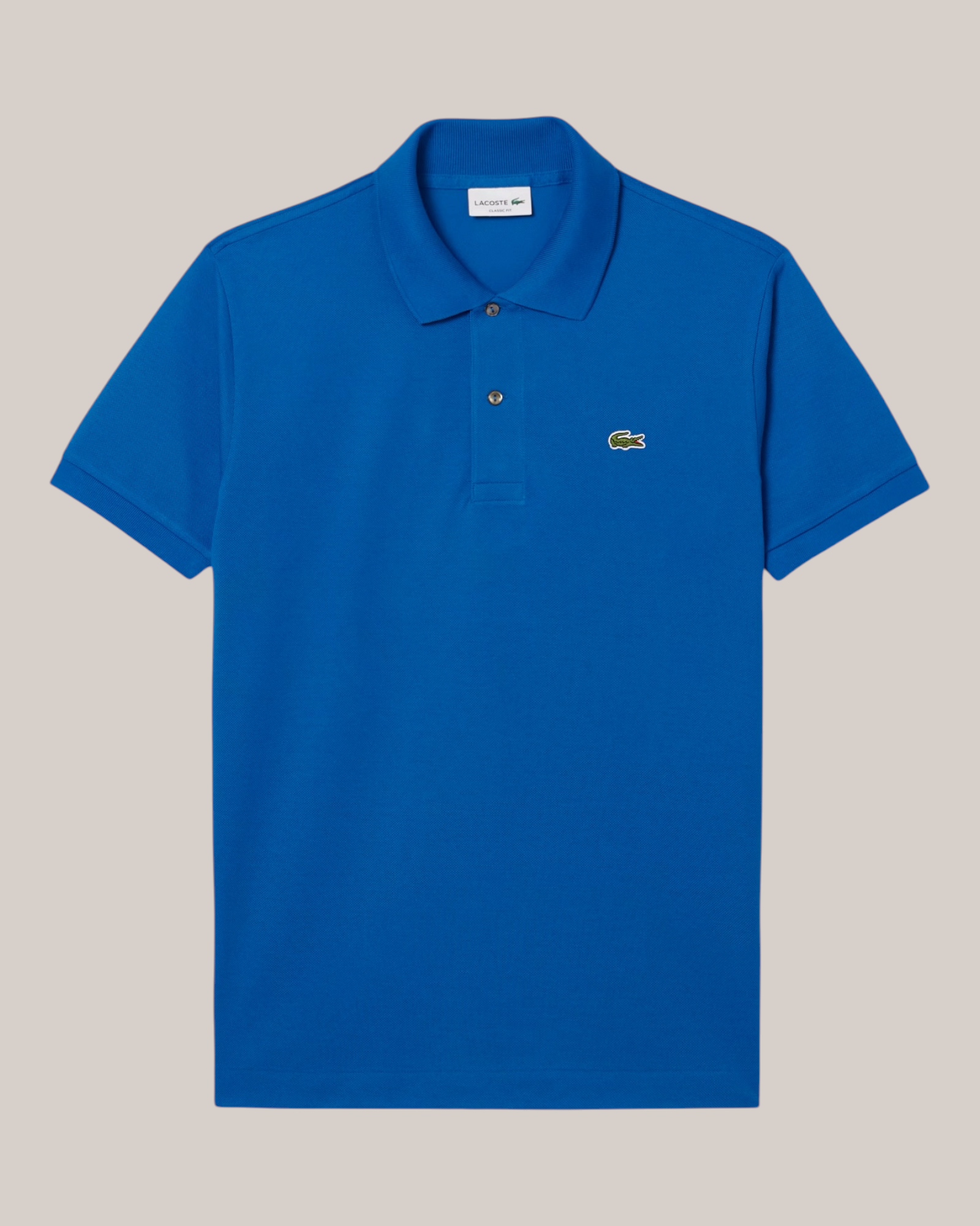 Polo Classic Fit Blue In Piquet L1212-00-3D3 Lacoste