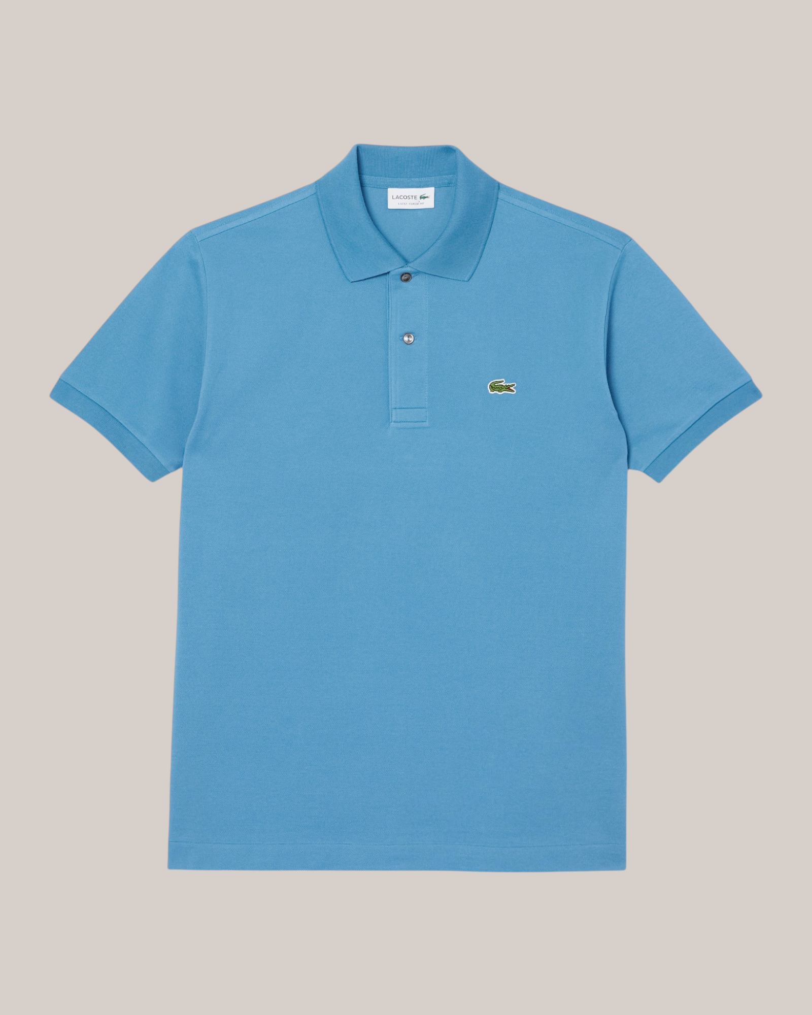 Polo Classic Fit Blue In Piquet L1212-00-JBK Lacoste