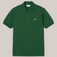 Polo Classic Fit Verde In Piquet L1212-00-132 Lacoste