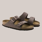 Sandali Unisex Narrow Fit Birko-Flor Nubuck Mocca 0151183 Birkenstock