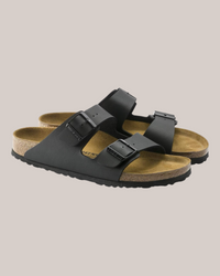 Sandali Arizona Unisex Narrow Fit Birko-Flor Nero 0051793 Birkenstock
