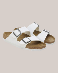 Sandali Arizona Donna Narrow Fit Birko-Flor Bianco 0552683 Birkenstock
