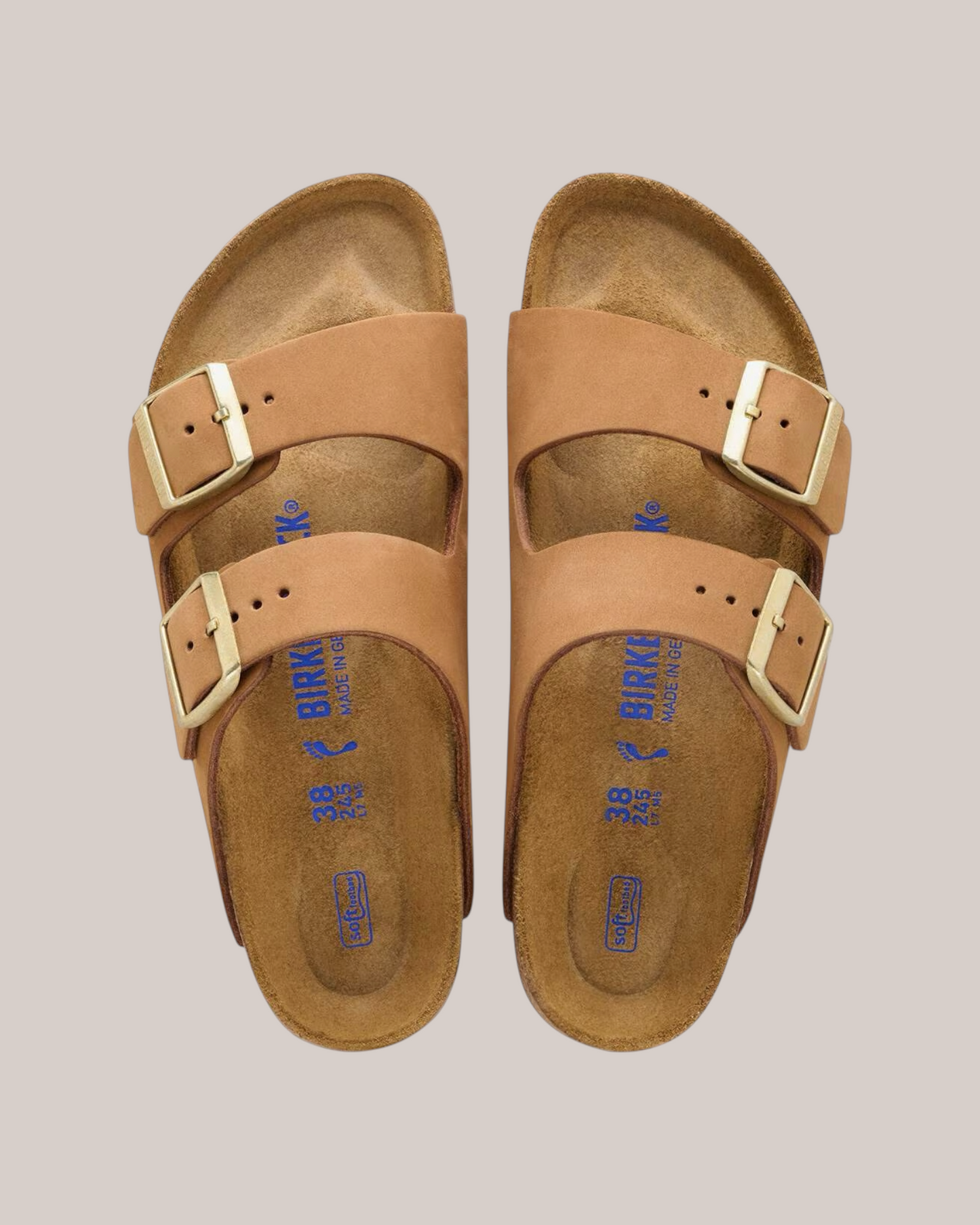 Sandali Arizona Donna Narrow Fit Plantare Morbido Mink 1032086 Birkenstock