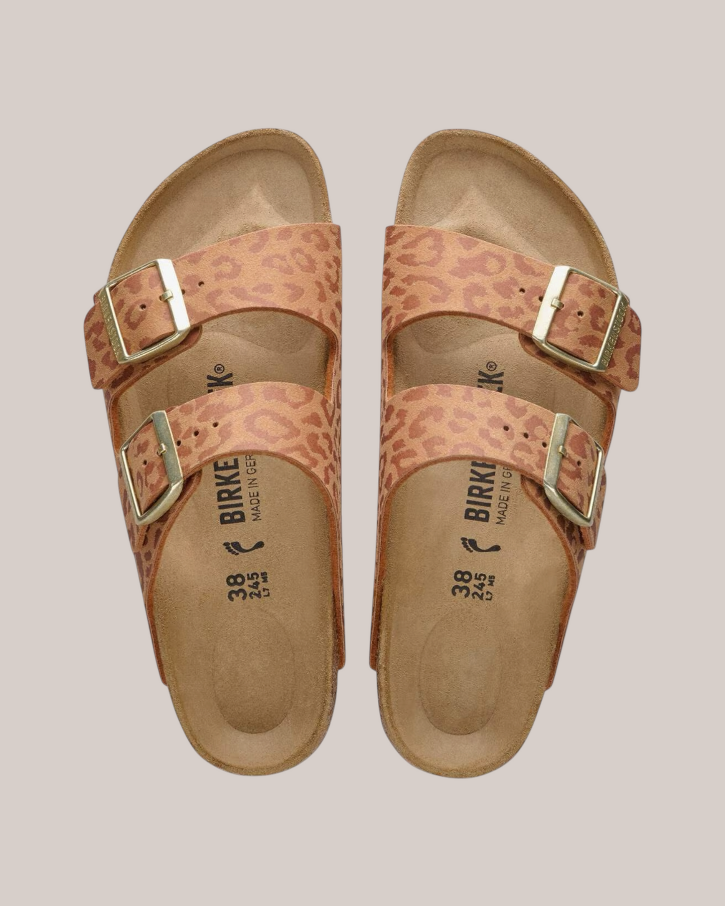 Sandali Arizona Donna Narrow Fit Leo Pecan 1031926 Birkenstock