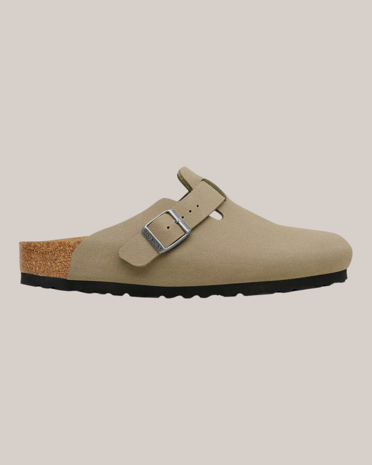 Sandali Boston Tex Nubuck Uomo Faded Khaki Syn 2.0 1033154 Birkenstock