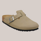 Sandali Boston Tex Nubuck Uomo Faded Khaki Syn 2.0 1033154 Birkenstock