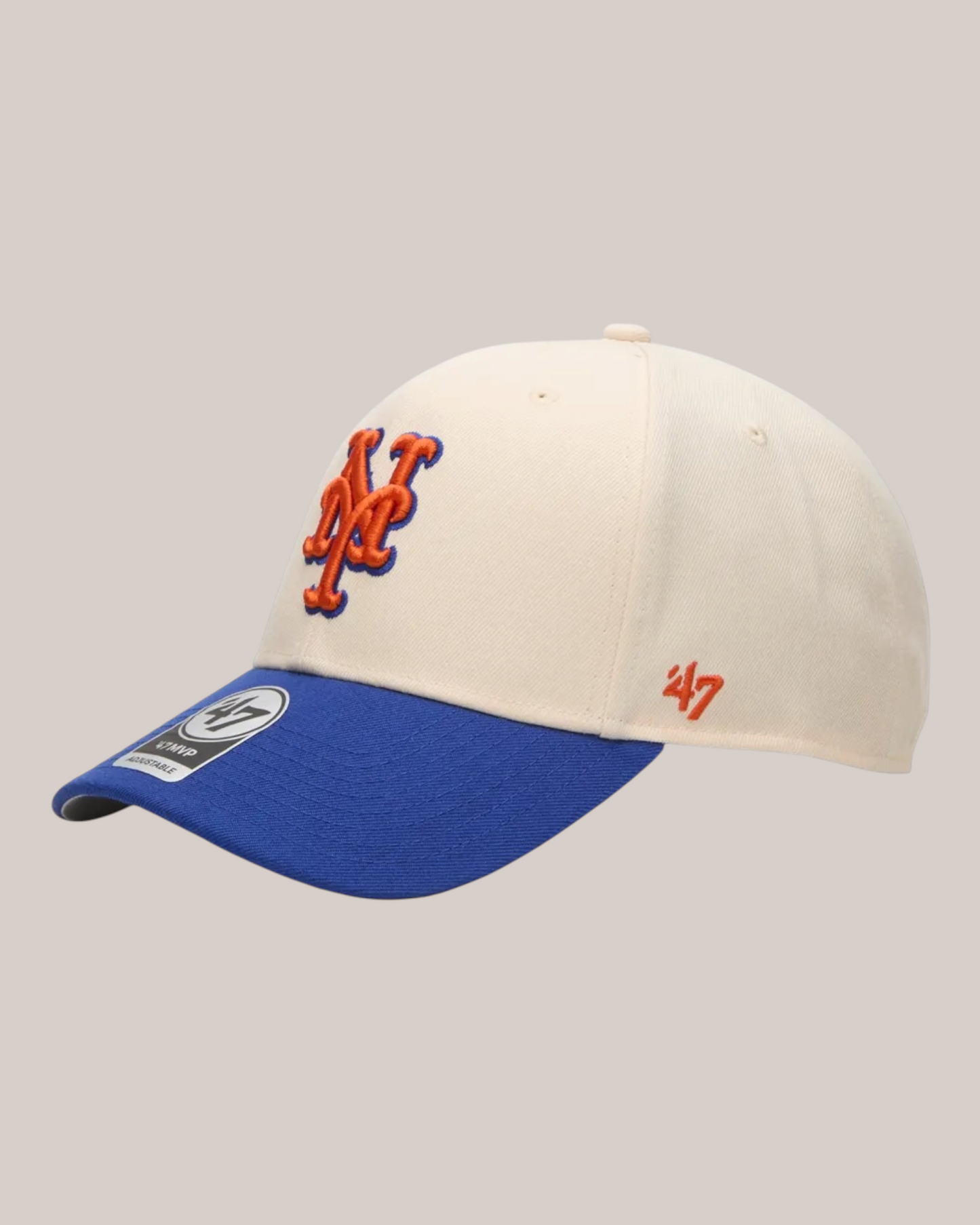 Cappello Con Visiera New York Mets Avorio/Blue MVPTT16WBV 47 Brand
