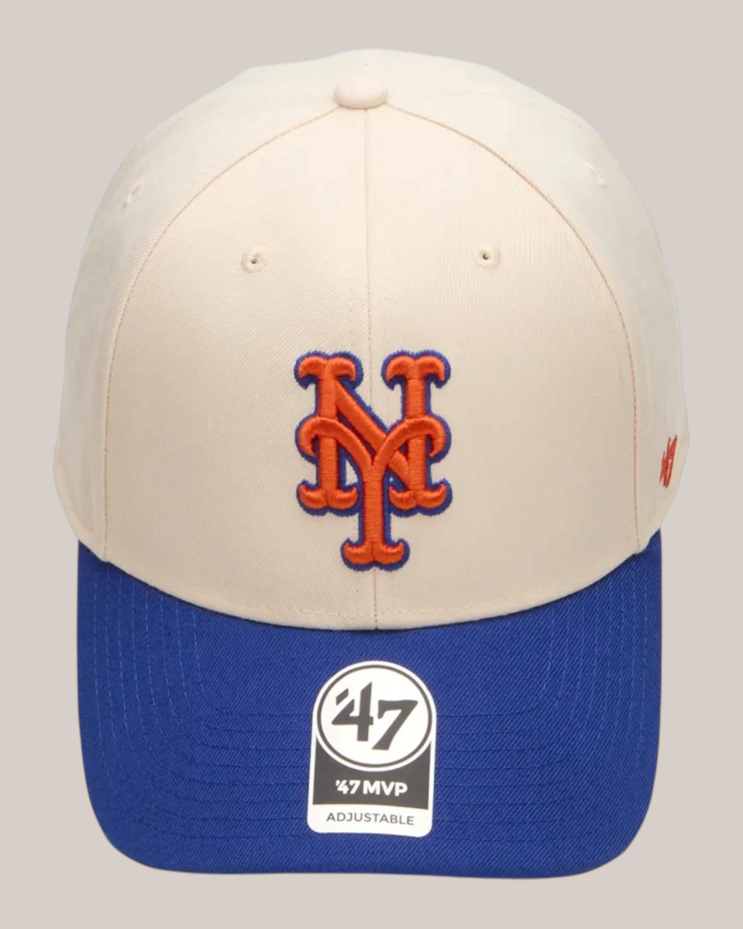 Cappello Con Visiera New York Mets Avorio/Blue MVPTT16WBV 47 Brand