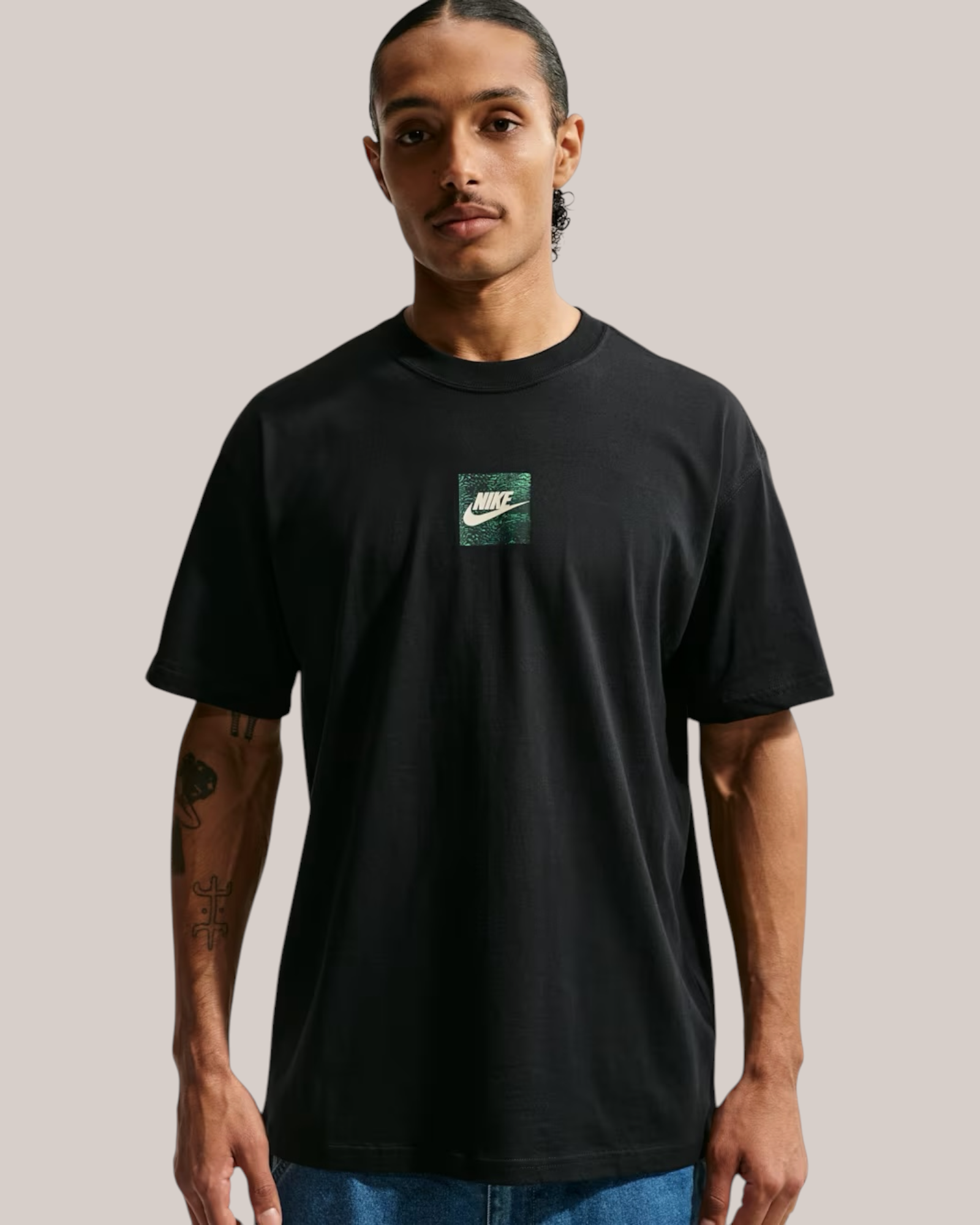 T-Shirt Sportswear Unisex Big Swosh Nero Frost IR4958-010 Nike