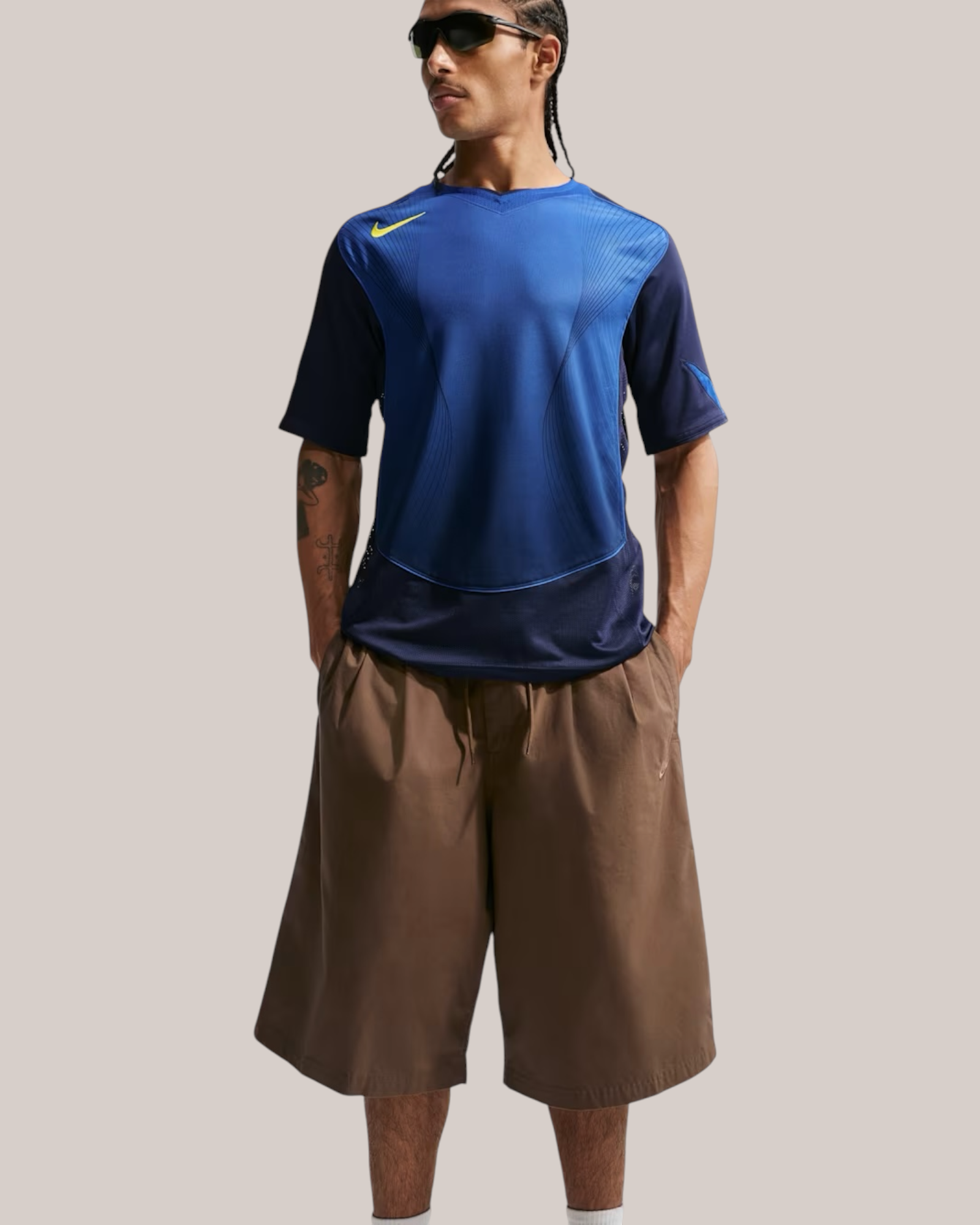 Short Oversize Club Men Marrone HJ2540-235