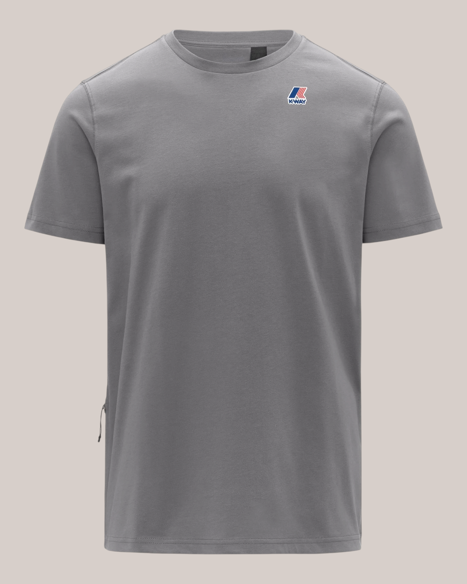 T-Shirt Slim Fit Leonide Blu Grey Frost K7142 411 K-Way
