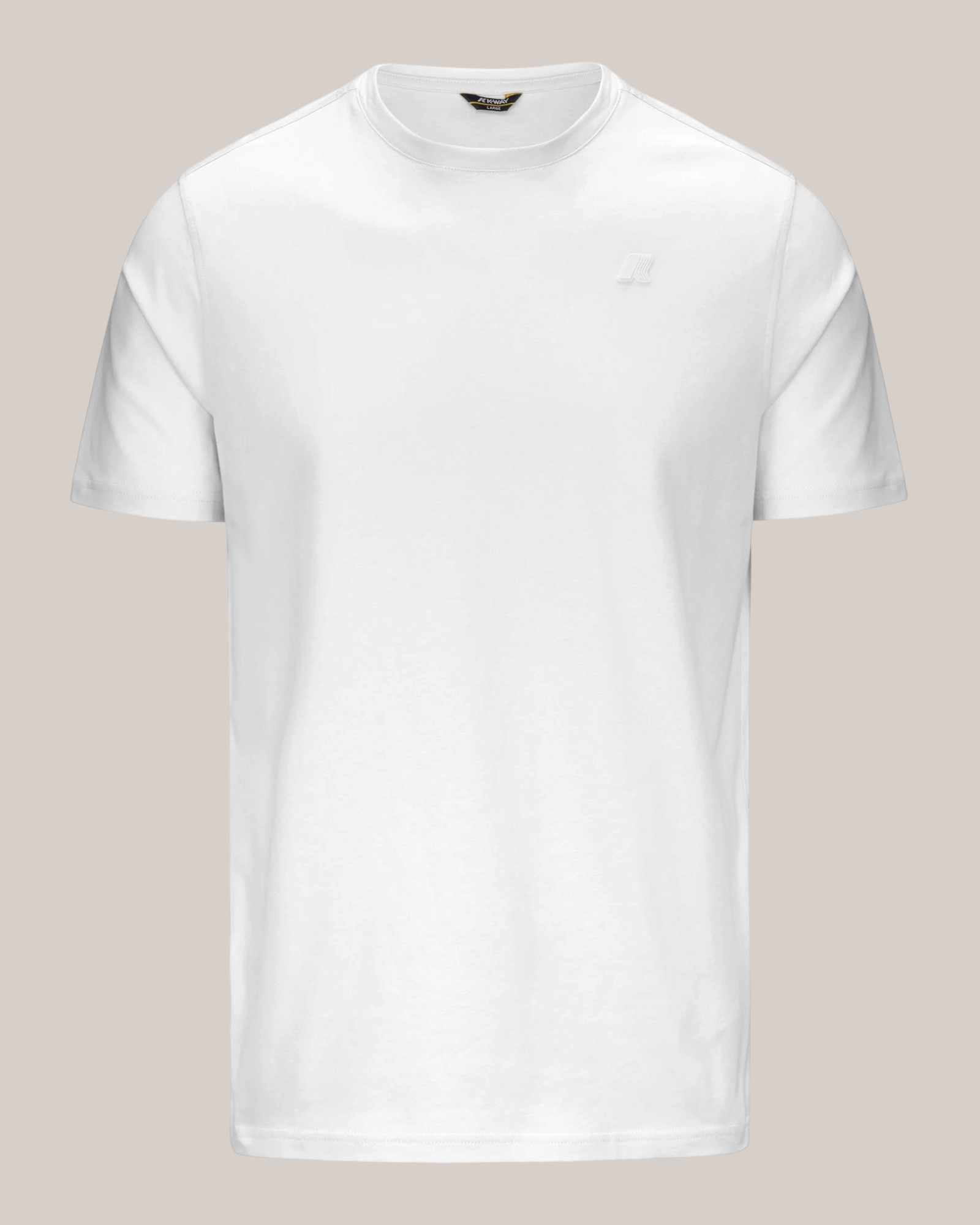 T-Shirt in Jersey Slim Fit Odom Bianco K7125UW 001 K-Way