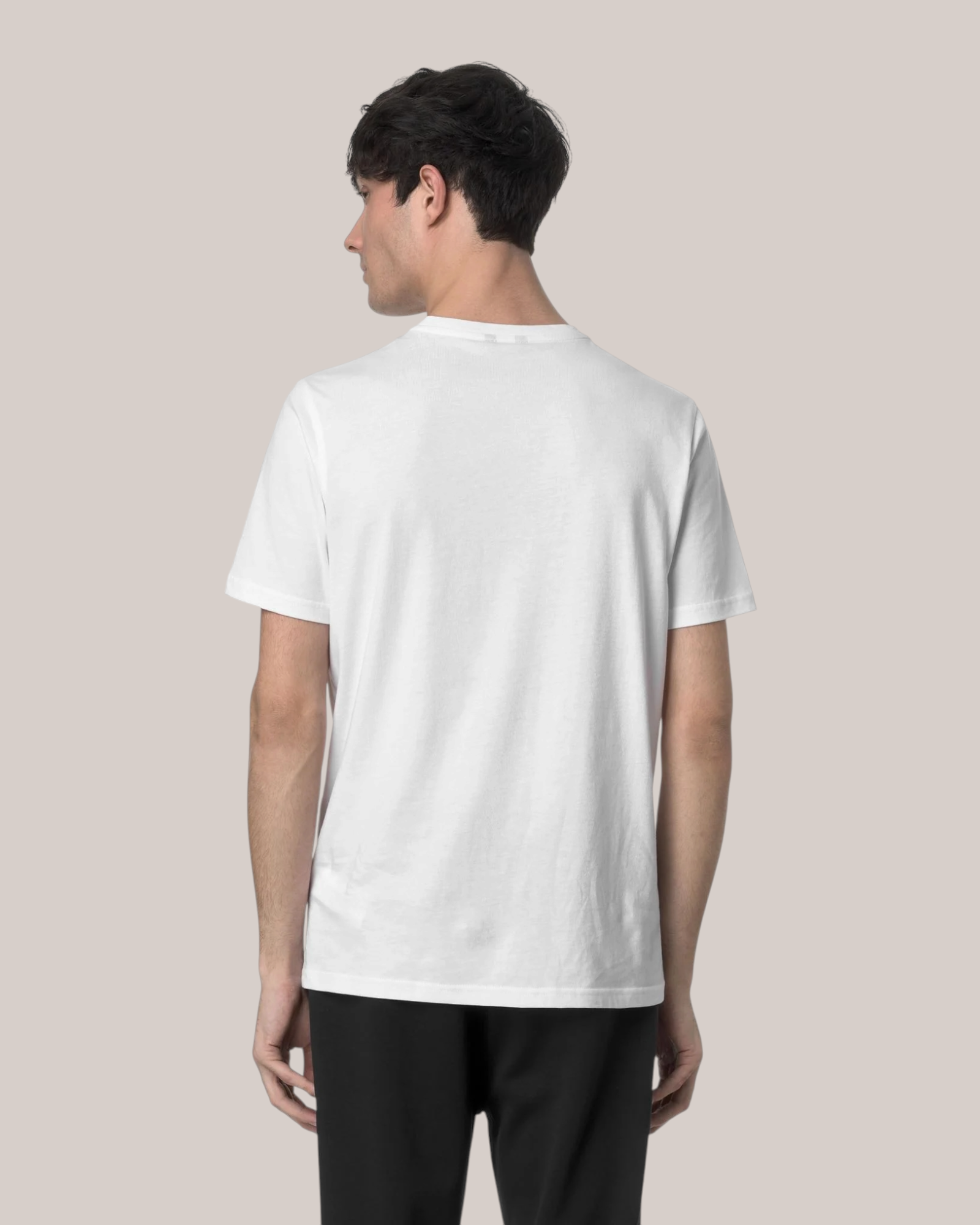 T-Shirt in Jersey Slim Fit Odom Bianco K7125UW 001 K-Way