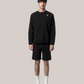 Short Unisex Poly Cotton Casimir Nero KK5138GW USY K-Way