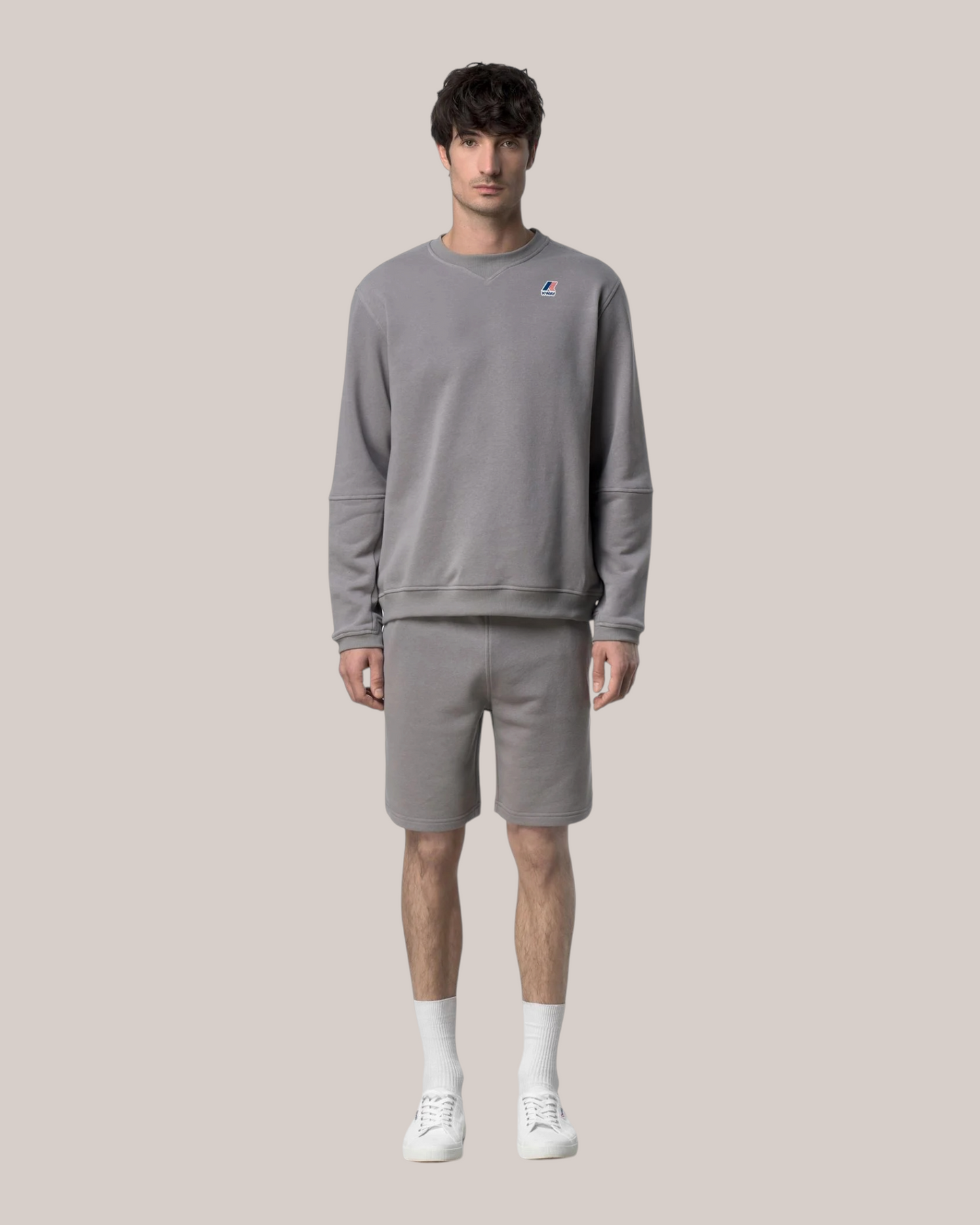 Short Unisex Poly Cotton Casimir Grey Frost KK5138GW 411 K-Way