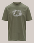 T-Shirt Solo Jersey History Green Lichen K71357w v15 K-Way