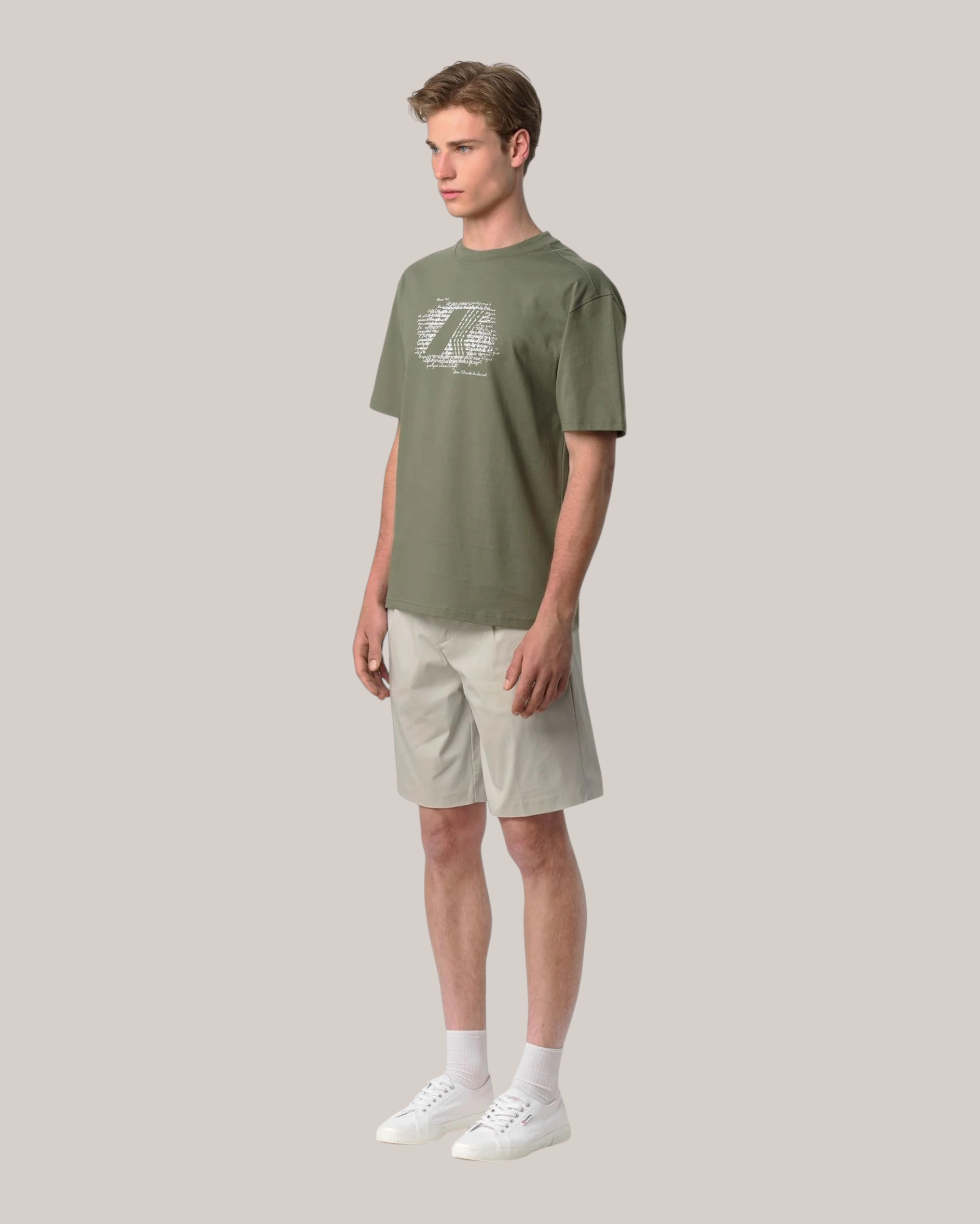 T-Shirt Solo Jersey History Green Lichen K71357w v15 K-Way