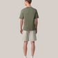T-Shirt Solo Jersey History Green Lichen K71357w v15 K-Way
