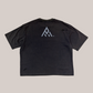 T-Shirt Boxy Fit Love Letter Tee Brownish-Grey BH3551 Paper Money