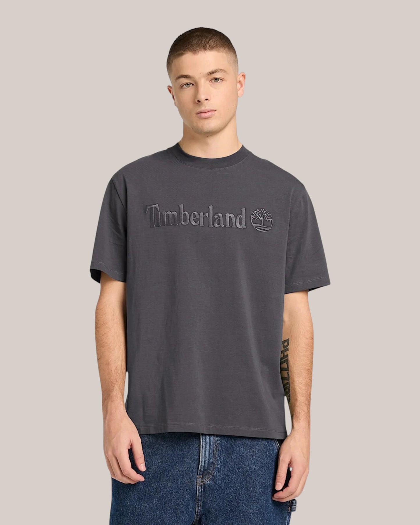 T-Shirt Authentic Fit Hampton Tee Grigio TB0A6VPE W08 Timberland