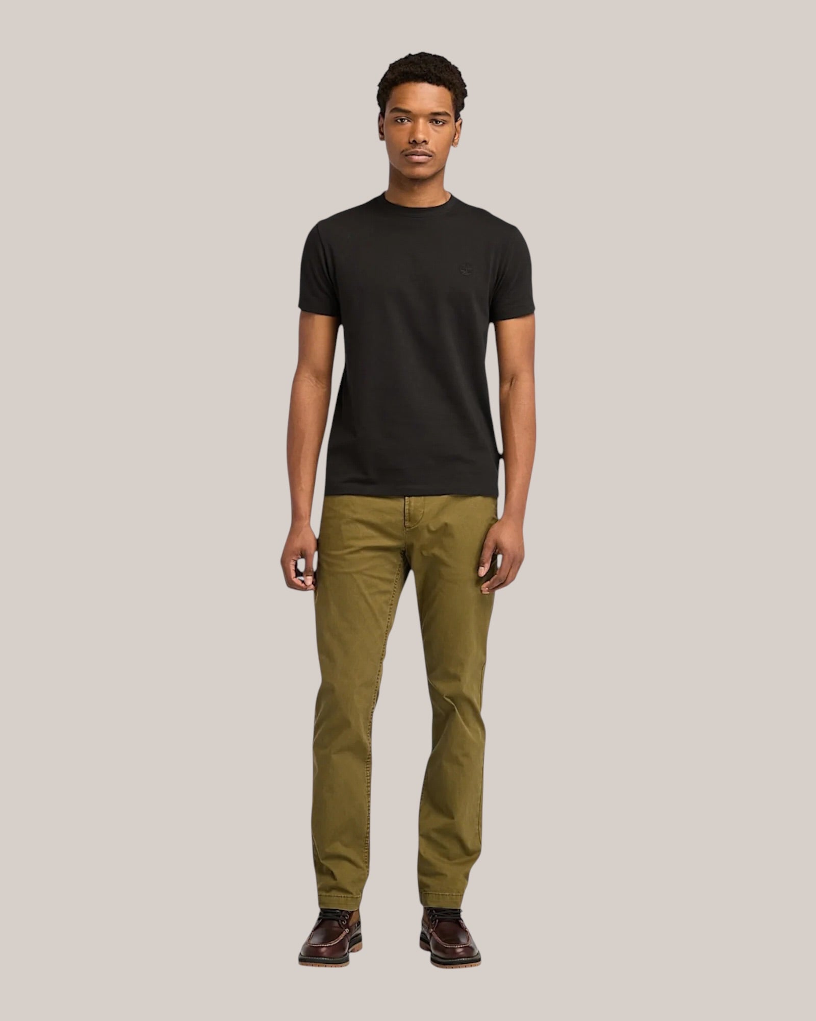 T-Shirt Slim Fit Dunstan River Nero TB0A2BPR X65 Timberland
