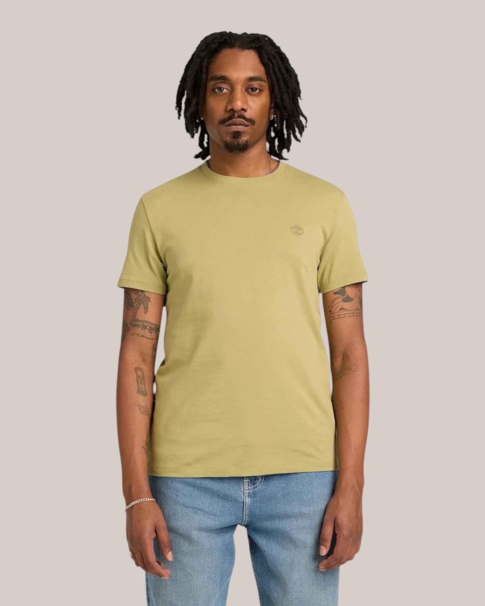 T-Shirt Slim Fit Dunstan River Verde TB0A2BPR BQ0 Timberland