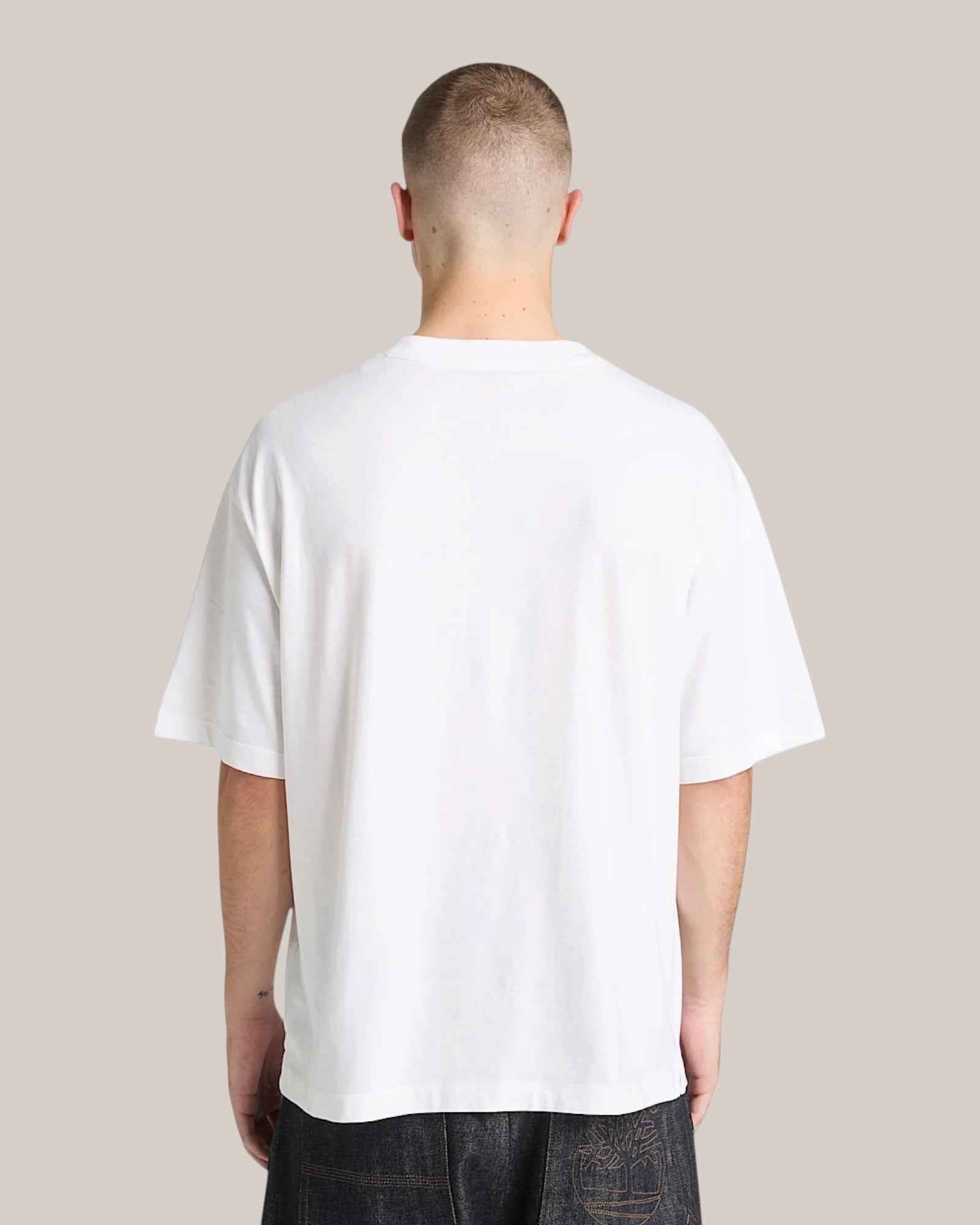 T-Shirt Relaxed Fit Dunstan River Tee Bianco TB0A6GH3 100 Timberland