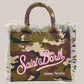 Borsa In Canvas Di Cotone Colette Mimetica COL0001 03477L MC2 Saint Barth