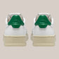 Sneakers Base In Pelle Medalist Low Man Bianco/Verde AULM LL20 Autry