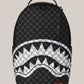 Zaino Unisex Black & White Drip Check Sharks 910B8553NSZ Spayground