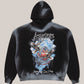 Les Artist Felpa con Cappuccio Uomo Hoodie Crop Top Eagles – 27SSLAHD5041-121