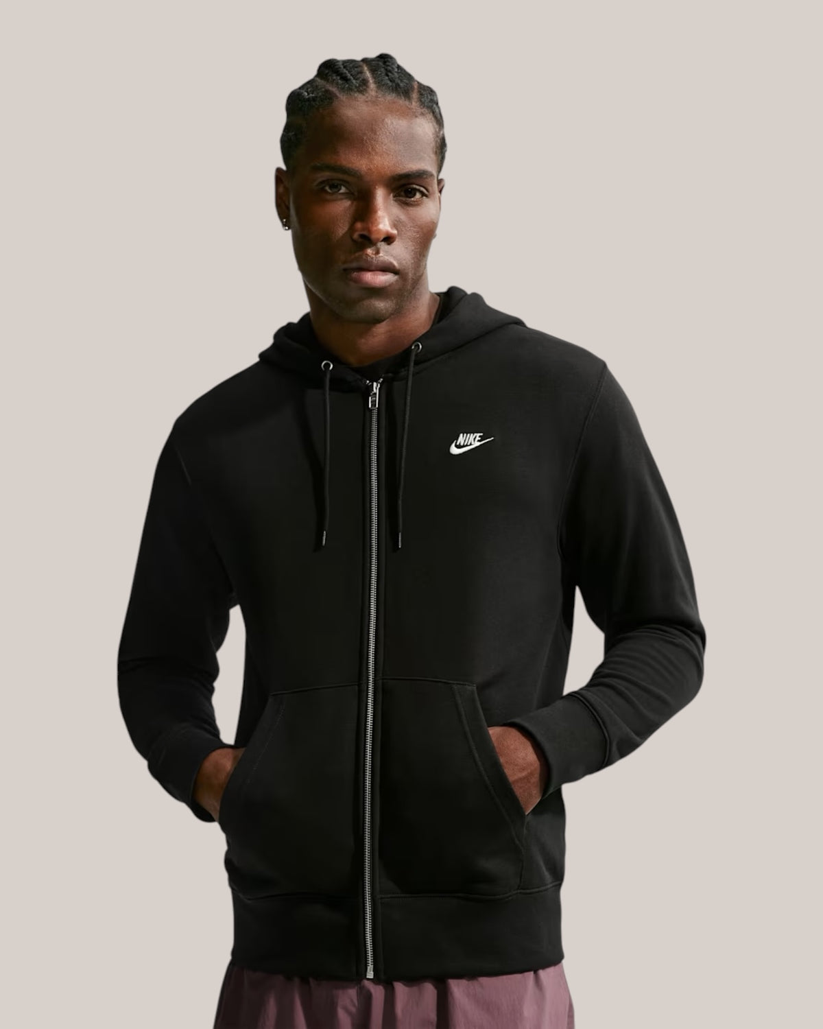 Nike Sportswear Club Felpa Uomo Black/Sail IF0676-010