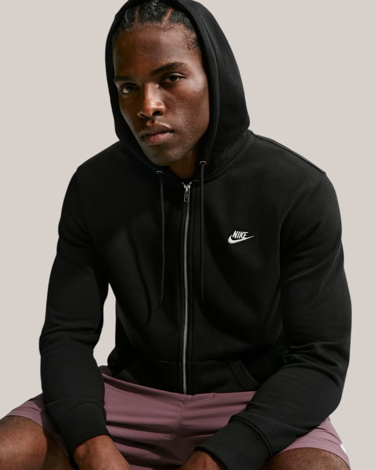 Nike Sportswear Club Felpa Uomo Black/Sail IF0676-010