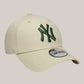 New Era Cappello Con Visiera New York Yankees Crema 60915916