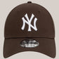 New Era Cappello Con Visiera New York Yankees Marrone Scuro 60471458