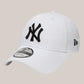 New Era Cappello Con Visiera New York Yankees Bianco 10745455