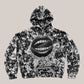 Art Supermoney Felpa Nero Hoodie Pixel Nero