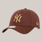 New Era Cappello Con Visiera New York Yankees Marrone 60915780