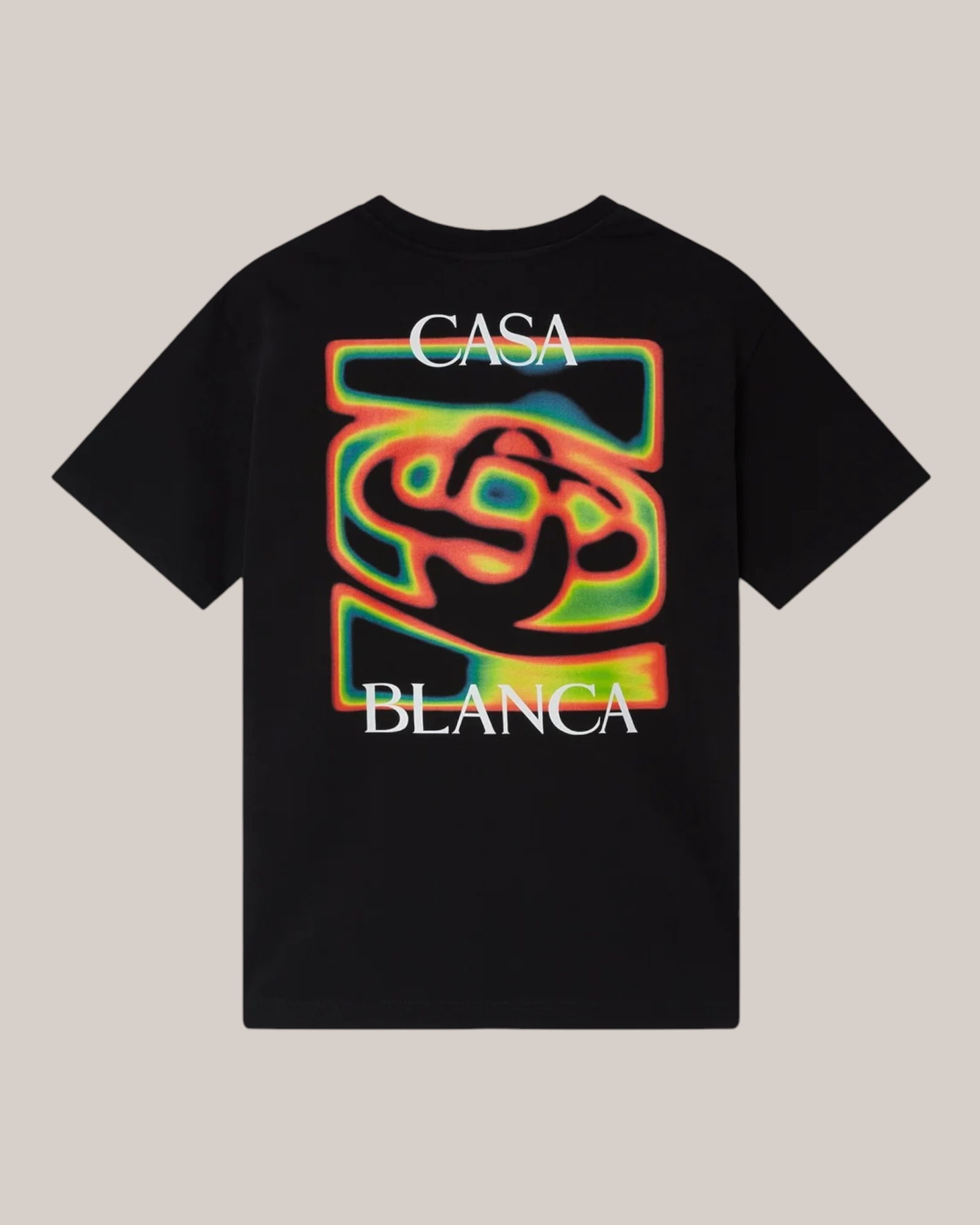 T-Shirt Heat Map Classic Nero SP26-JTS-001-06Casablanca
